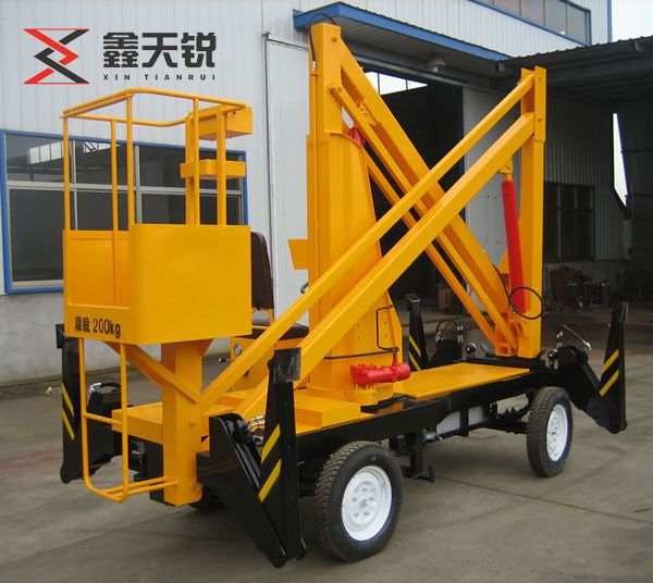白沙曲臂式高空作业车