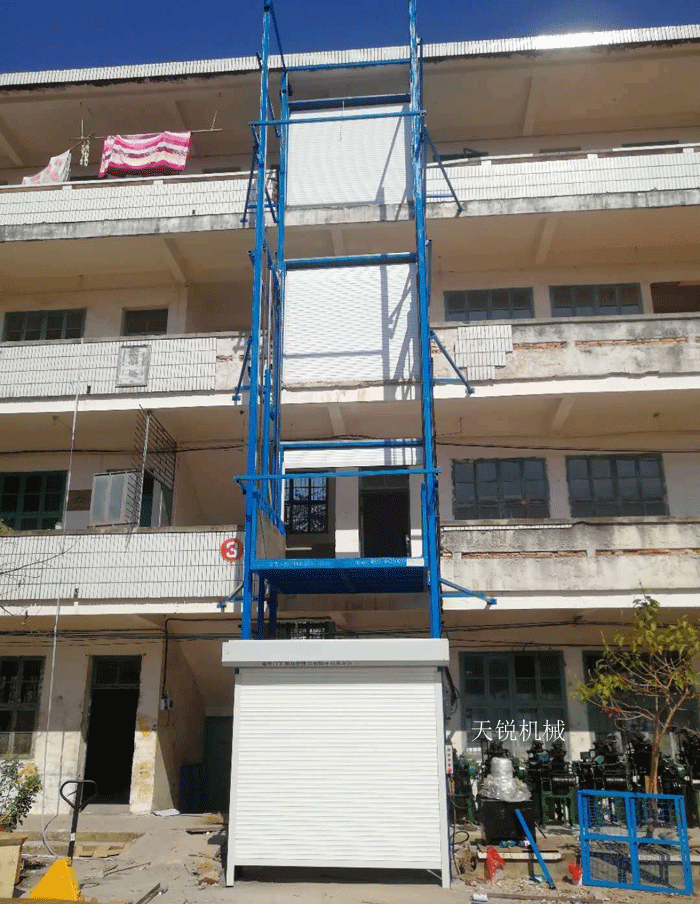 白沙室外升降货梯
